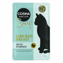 Cosma Soup Saver Pack 24 X 40g -Zooplus Sales Shop 1 81198 pla cosma soup chicken 40g 9