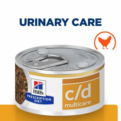 Hill’s Prescription Diet C/d Multicare Urinary Care Stew With Chicken 3 Hill’s Prescription Diet C/d Multicare Urinary Care Stew With Chicken