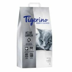 Tigerino Performance Cat Litter - Special Price!* 11 Tigerino Performance Cat Litter - Special Price!* -Zooplus Sales Shop 1 tigerino activecarbon prformance 14l 1000x1000 1 1
