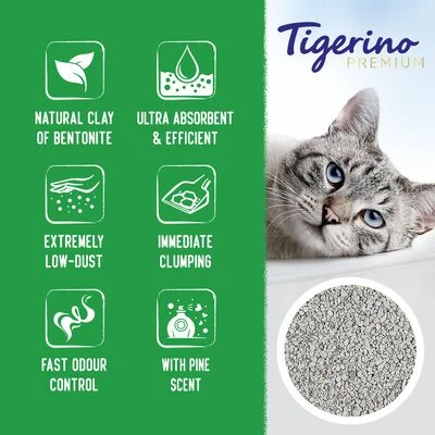 Tigerino Special Edition / Premium Cat Litter - Pine 4 Tigerino Special Edition / Premium Cat Litter - Pine - Image 2