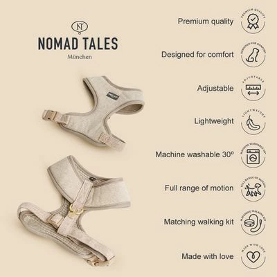 Nomad Tales Calma Harness - Sand 5 Nomad Tales Calma Harness - Sand - Image 3