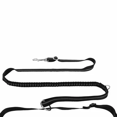 Trixie Jogging Belt With Leash - Grey/ Black 9 Trixie Jogging Belt With Leash - Grey/ Black - Image 7