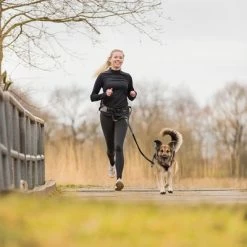 Trixie Jogging Belt With Leash - Grey/ Black 12 Trixie Jogging Belt With Leash - Grey/ Black -Zooplus Sales Shop 203777 trixie jogginggurt leine grauschwarz hs 13 6