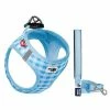 Curli Vest Harness Air-Mesh & Basic Leash - Skyblue Caro 2 Curli Vest Harness Air-Mesh & Basic Leash - Skyblue Caro -Zooplus Sales Shop 204197 204198 203950 204199 pla curli vest geschirr airmesh basic leine skyblue caro hs 01 2