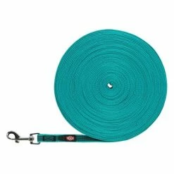 Trixie Rubberised Drag Line Dog Lead - Ocean -Zooplus Sales Shop 206196 pla trixie schleppleine gummiert ozean hs 01 2