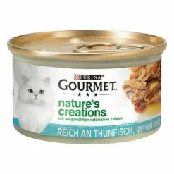 24 X 85g Gourmet Nature’s Creations Wet Cat Food - 25% Off!* -Zooplus Sales Shop 206262 nestle gourmet natures creations thunfisch 85g hs 02 6