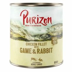 24 X 800g Purizon Grain-Free Adult Wet Dog Food - Special Price!* -Zooplus Sales Shop 209000 pla purizon wild 800g 0