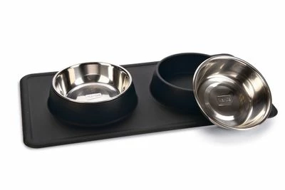 Karlie Stainless Steel Silicone Dex Diner Set Dog Bowl 5 Karlie Stainless Steel Silicone Dex Diner Set Dog Bowl - Image 3