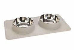 Karlie Stainless Steel Silicone Dex Diner Set Dog Bowl 14 Karlie Stainless Steel Silicone Dex Diner Set Dog Bowl -Zooplus Sales Shop 209198 pla karlie dinerset silikon dex hellgrau hs 01 9