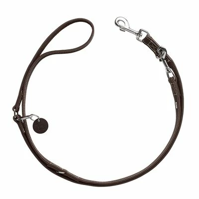 HUNTER Aalborg Adjustable Lead – Dark Brown - Image 2