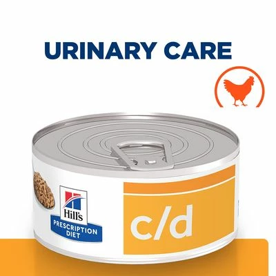 Hill's Prescription Diet Feline C/d Multicare Urinary Care 3 Hill's Prescription Diet Feline C/d Multicare Urinary Care