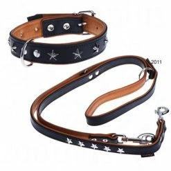 Heim Leather Lead & Collar Set - Stars 11 Heim Leather Lead & Collar Set - Stars -Zooplus Sales Shop 221031 heim stars set1 8