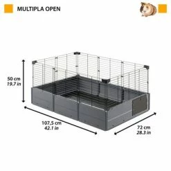 Ferplast Small Animal Cage Multipla Open 15 Ferplast Small Animal Cage Multipla Open -Zooplus Sales Shop 221396 ferplast kleintierk fig multipla open hs 13 6
