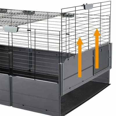 Ferplast Small Animal Cage Multipla Open 5 Ferplast Small Animal Cage Multipla Open - Image 3