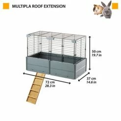 Ferplast Small Animal Cage Multipla Open 17 Ferplast Small Animal Cage Multipla Open -Zooplus Sales Shop 221399 ferplast kleintierkaefig multipla open hs 02 2