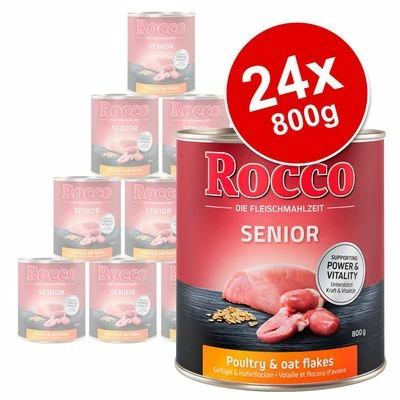 Rocco Senior Saver Pack 24 X 800g 3 Rocco Senior Saver Pack 24 X 800g