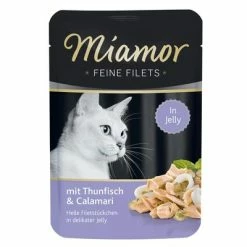 Miamor Fine Fillets In Jelly Saver Pack 24 X 100g -Zooplus Sales Shop 22541 pla miamor ff thuncalamari beutel 3