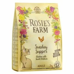 2kg Rosie's Farm Dry Cat Food - Special Price!* -Zooplus Sales Shop 225703 pla rosie sfarm sundaysupper 2kg 1000x1000 6
