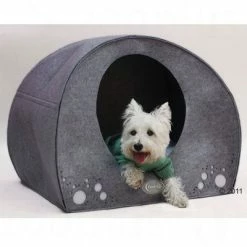 Igloo Dog Den - Grey 11 Igloo Dog Den - Grey -Zooplus Sales Shop 228204 will hunde iglu 01 1 9