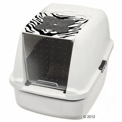Catit Jumbo Litter Box – White Tiger 5 Catit Jumbo Litter Box – White Tiger - Image 3