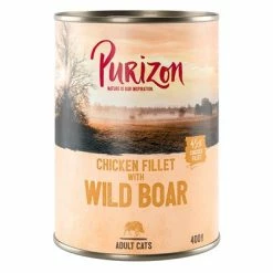 Purizon Adult 6 X 400g -Zooplus Sales Shop 242400 pla purizon cat adult wildschwein 400g 6