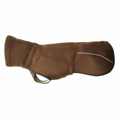 Hurtta Bare Softshell Dog Coat - Chocolate - Image 2