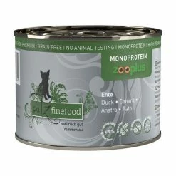 Catz Finefood Monoprotein Can 6 X 200g 12 Catz Finefood Monoprotein Can 6 X 200g -Zooplus Sales Shop 248821 pla petsnature catzfinefood monoprotein zooplus ente 200g hs 01 9