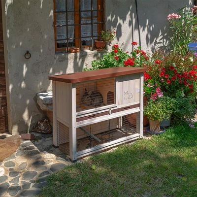 Ferplast Rabbit Hutch Ranch 100 Basic 5 Ferplast Rabbit Hutch Ranch 100 Basic - Image 3