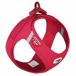 Curli Vest Harness Clasp Air-Mesh, Red
