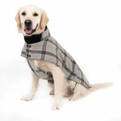 Flannel Check Dog Coat -Zooplus Sales Shop 269071 flannel check 60cm fg 2336 5
