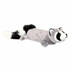 Trixie Plush Raccoon With Power Squeaker