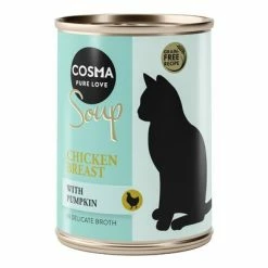 Cosma Soup Saver Pack 24 X 100g -Zooplus Sales Shop 275396 pla cosma soup chicken 100g 1000x1000 8