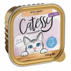 Catessy Trays Mixed Packs Saver Pack 32 X 100g -Zooplus Sales Shop 27635 pla catessy feinepastete pute 100g copy 4