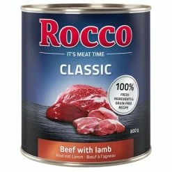 Rocco Classic Saver Pack 24 X 800g -Zooplus Sales Shop 28014 pla megapack rocco classic rindlamm 800g hs 01 5