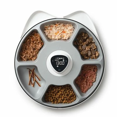 Catit Pixi Smart 6-Meal Automatic Feeder 4 Catit Pixi Smart 6-Meal Automatic Feeder - Image 2