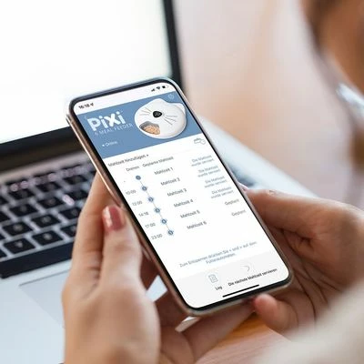 Catit Pixi Smart 6-Meal Automatic Feeder 7 Catit Pixi Smart 6-Meal Automatic Feeder - Image 5