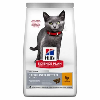 Hill's Science Plan Hill’s Science Plan Sterilised Kitten Chicken