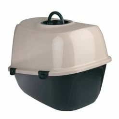 Kooa Covered Cat Litter Tray - 90% Recycled Plastic -Zooplus Sales Shop 298396 pla kooa haubentoilette fg 0874 9