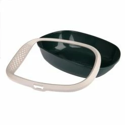 Kooa Cat Litter Tray - 100% Recycled Plastic -Zooplus Sales Shop 298496 kooa schalentoilette fg 0876 0