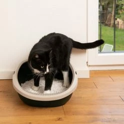 Kooa Cat Litter Tray - 100% Recycled Plastic -Zooplus Sales Shop 298496 kooa schalentoilette fg 0913 4