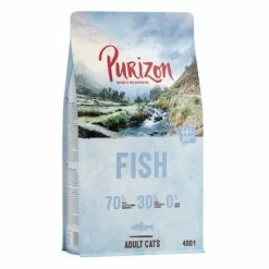 Purizon Adult Grain-Free Dry Cat Food Mixed Trial Pack -Zooplus Sales Shop 2 55062 pla purizon cats fish 400g 1000x1000 1