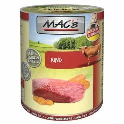 MAC's Cat Saver Pack 18 X 400g 12 MAC's Cat Saver Pack 18 X 400g -Zooplus Sales Shop 2 63599 pla macs rind 400g 0
