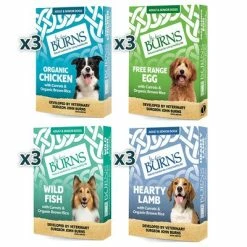 Burns Variety Box Wet Dog Food 12 X 150g 12 Burns Variety Box Wet Dog Food 12 X 150g -Zooplus Sales Shop 2 tray selection 4