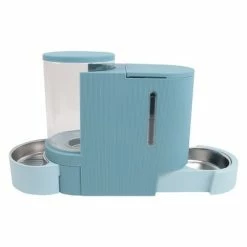 TIAKI Food And Water Dispenser, Light Blue -Zooplus Sales Shop 302396 tiaki futter sserspender hellblau hs 03 8