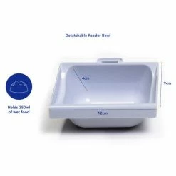 Closer Pets MiBowl Microchip Feeder -Zooplus Sales Shop 306097 petmate closer pets mibowl microchip catfeeder hs 16 7