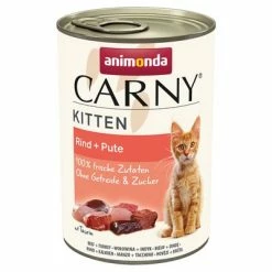 Animonda Carny Kitten 12 X 400g -Zooplus Sales Shop 311402 pla carny kitten rind pute 400g hs 01 7