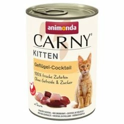 Animonda Carny Kitten 12 X 400g -Zooplus Sales Shop 311403 pla carny kitten gefluegel coctail 400g hs 01 1