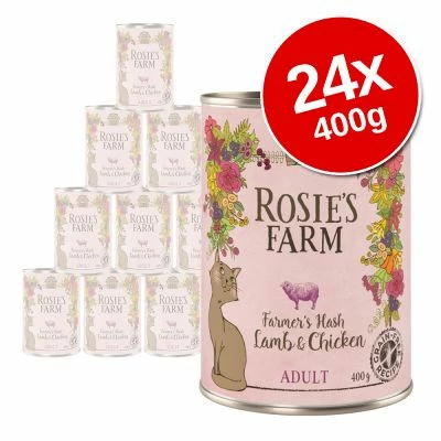 Rosie's Farm Adult Saver Pack Cans 24 X 400g 3 Rosie's Farm Adult Saver Pack Cans 24 X 400g