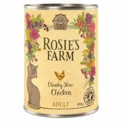 Rosie's Farm Adult Saver Pack Cans 24 X 400g 15 Rosie's Farm Adult Saver Pack Cans 24 X 400g -Zooplus Sales Shop 315096 pla rosie sfarm adult chicken 400g 4