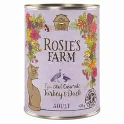 Rosie's Farm Adult Saver Pack Cans 24 X 400g 14 Rosie's Farm Adult Saver Pack Cans 24 X 400g -Zooplus Sales Shop 315196 pla rosie sfarm adult casseroleturkeyduck 400g 5